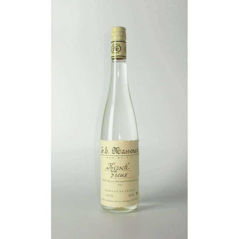 MASSENEZ eau de vie Kirsch Vieux 40° 70cl MASSENEZ eau de vie Kirsch Vieux 40° 70cl
