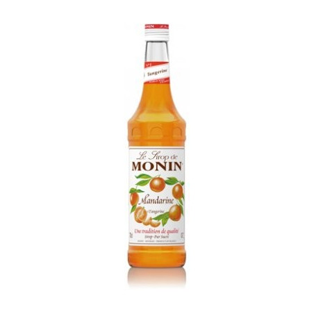 SIROP MANDARINE MONIN 70cl, Bouteille verre perdu