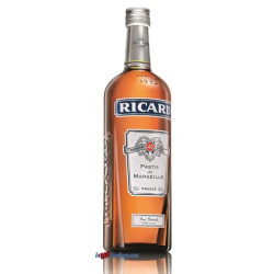 RICARD 1 Litre 45°, Bouteille verre perdu