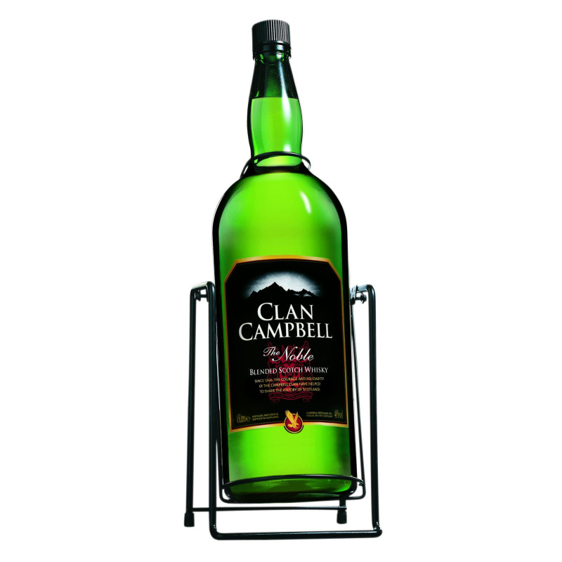 CLAN CAMPBELL 4,5 LITRES 40° AVEC BALENCELLE