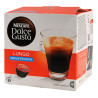 CAFE DOLCE GUSTO NESCAFE LUNGO DECAFEINE BOITE 16 CAPSULES - 112gr