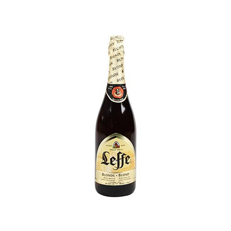 LEFFE BLONDE ABBAYE BOUTEILLE BIERE 75 cl 6.6°