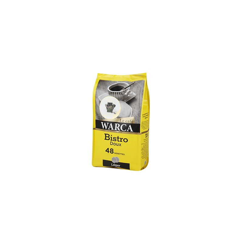 CAFE WARCA BISTRO DOUX  336gr 48 DOSETTES