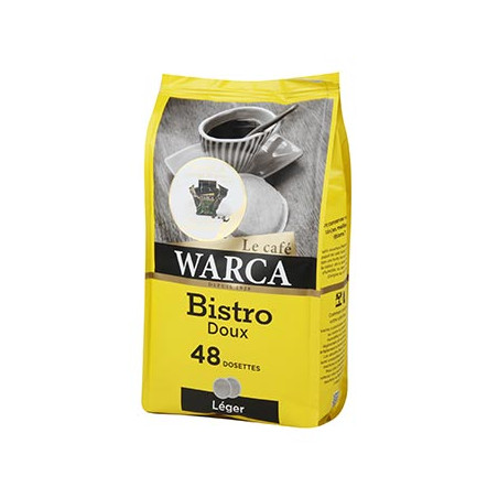 CAFE WARCA BISTRO DOUX  336gr 48 DOSETTES