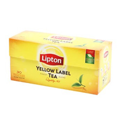 LIPTON THE YELLOW 30 SACHETS - 60 GRAMMES