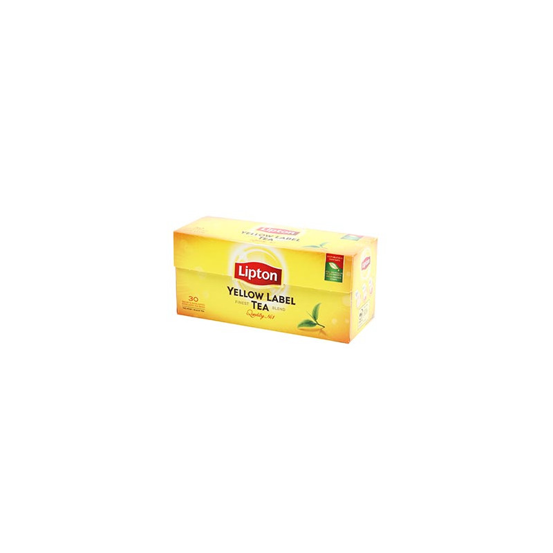 LIPTON THE YELLOW 30 SACHETS - 60 GRAMMES