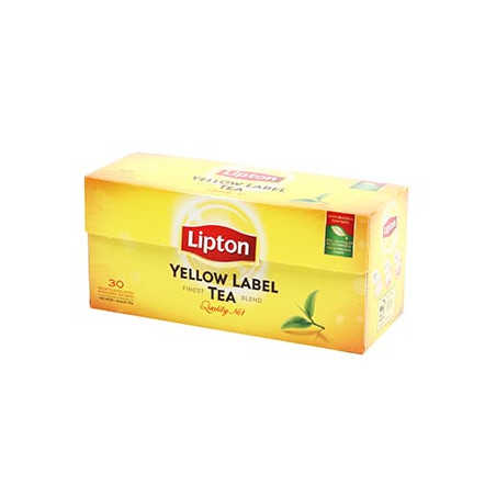 LIPTON THE YELLOW 30 SACHETS - 60 GRAMMES