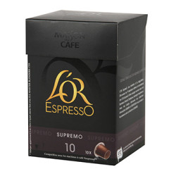 CAFE L'OR EXPRESSO SUPREMO N°10 10 CAPSULES 52 grammes.jpg