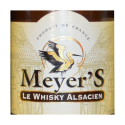 WHISKY ALSACIEN MEYER'S Bouteille 70cl 40° AVEC ETUI