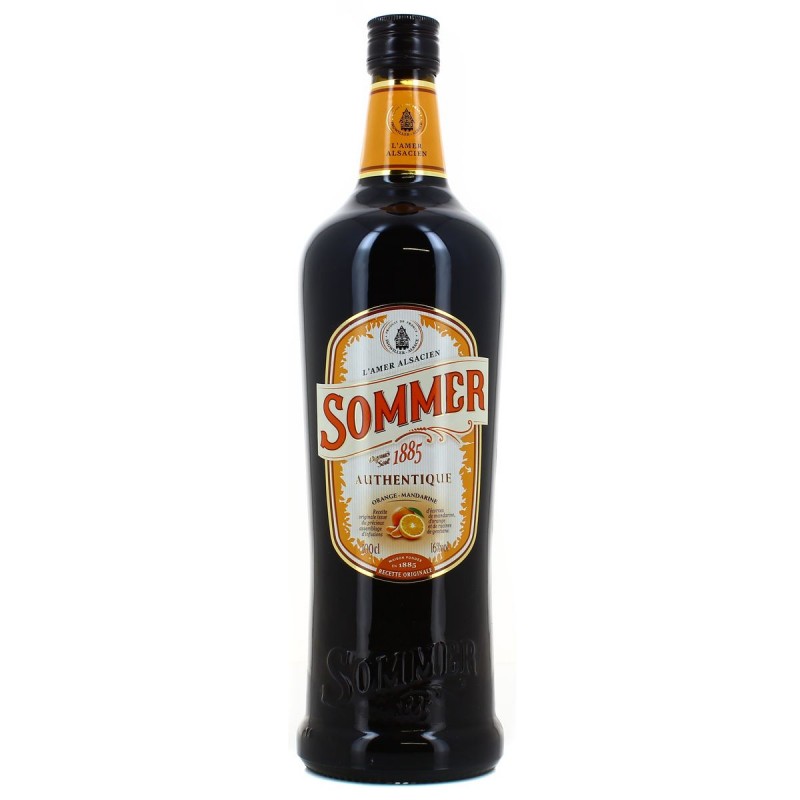 AMER BIERE ORANGE MANDARINE SOMMER "AUTHENTIQUE" 1 Litre 16°