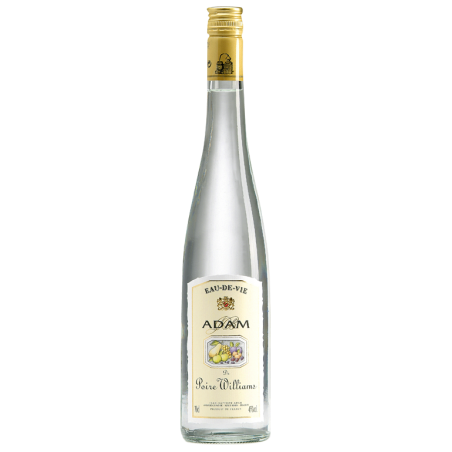 EAU DE VIE POIRE WILLIAM ADAM 45° 70CL