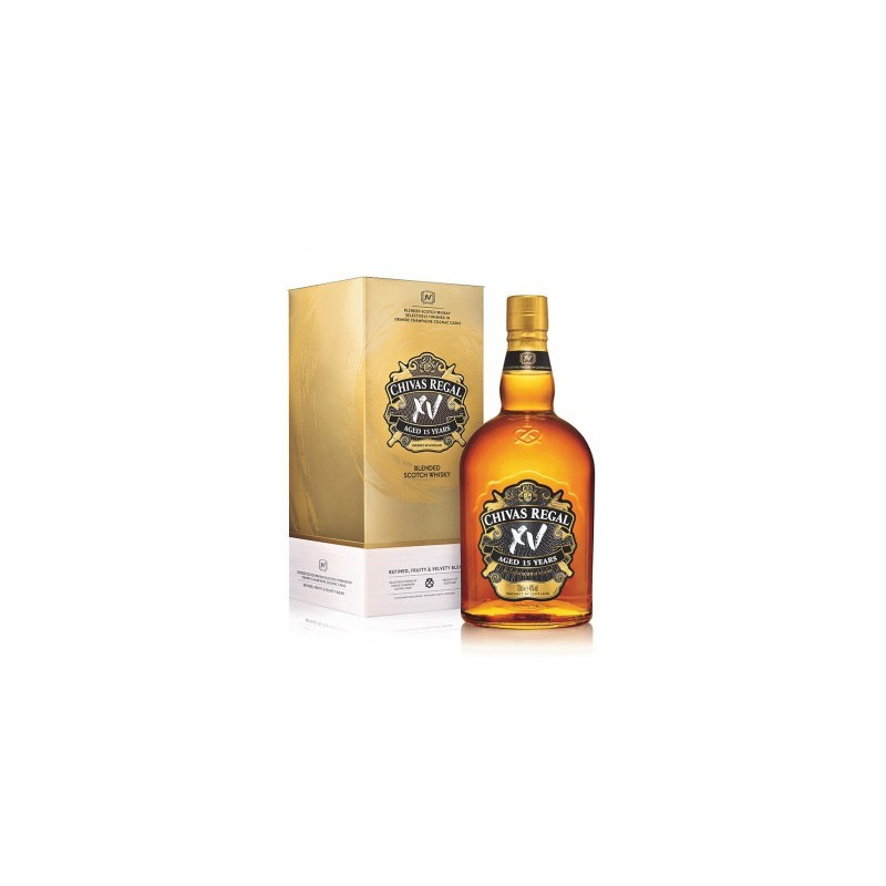 WHISKY CHIVAS REGAL XV 15 ANS D'AGE AVEC ETUI 40° 70CL