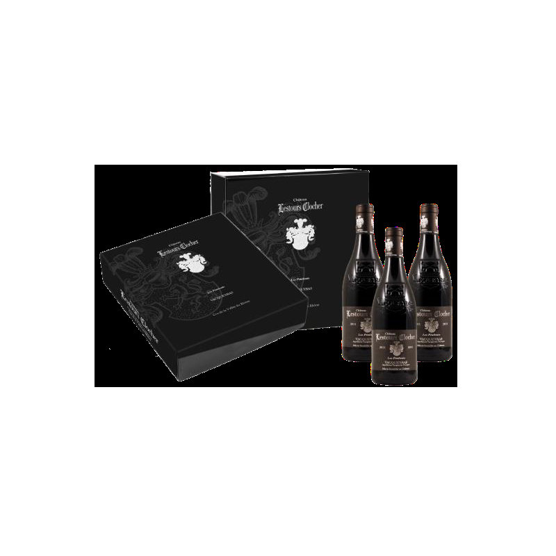 COFFRET CHATEAU LESTOURS VACQUEYRAS
