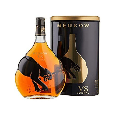 Meukow Cognac VS/Boite Métal 40% 70 cl