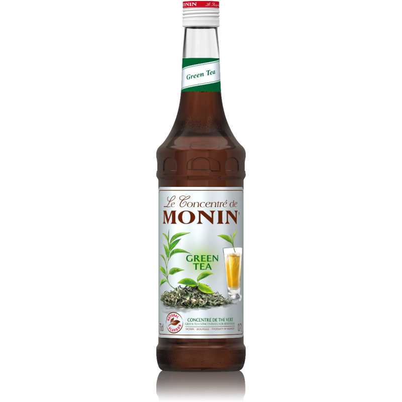 SIROP MONIN THE VERT 70 cl, Bouteille verre perdu