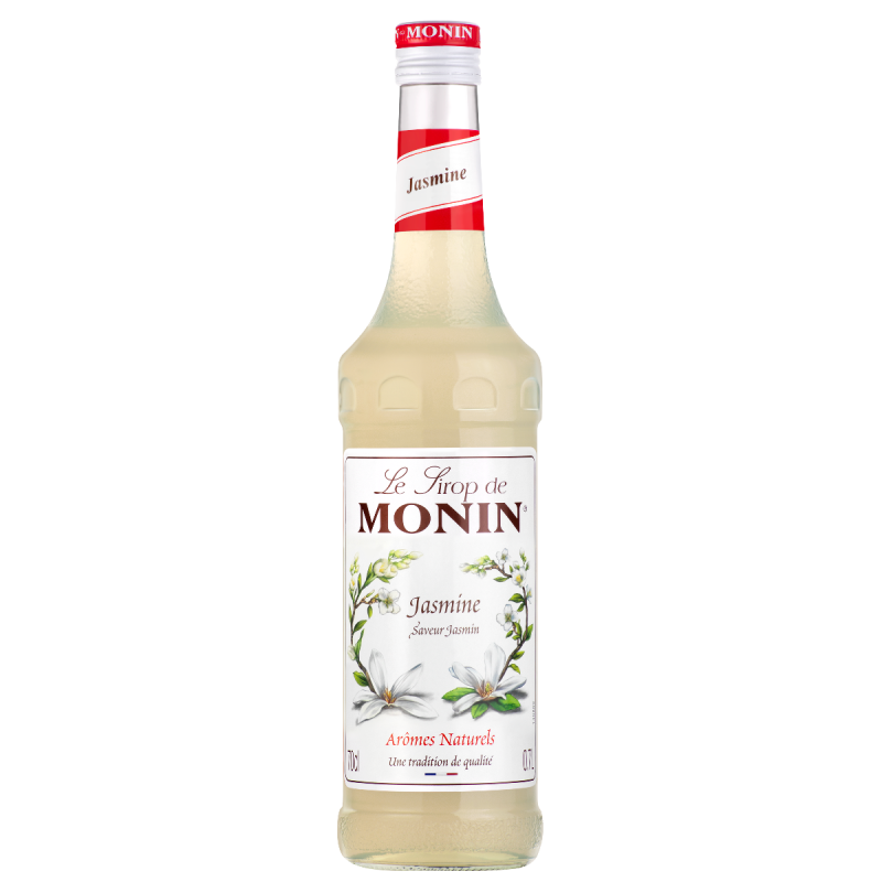 SIROP MONIN JASMIN 0,7 litre, Bouteille verre perdu