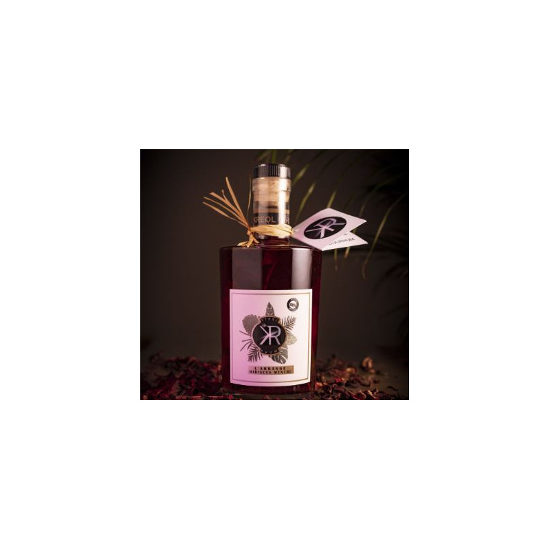 RHUM ARRANGE CRÉOLE KR "BISSAP - MENTHE - VANILLE" 0,70 Litre 24,5°