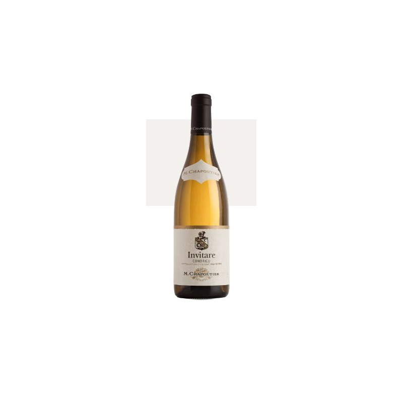 VIN BLANC CHAPOUTIER GRAND CRU "INVITARE Condrieu" 75 CL 13,5° 2021