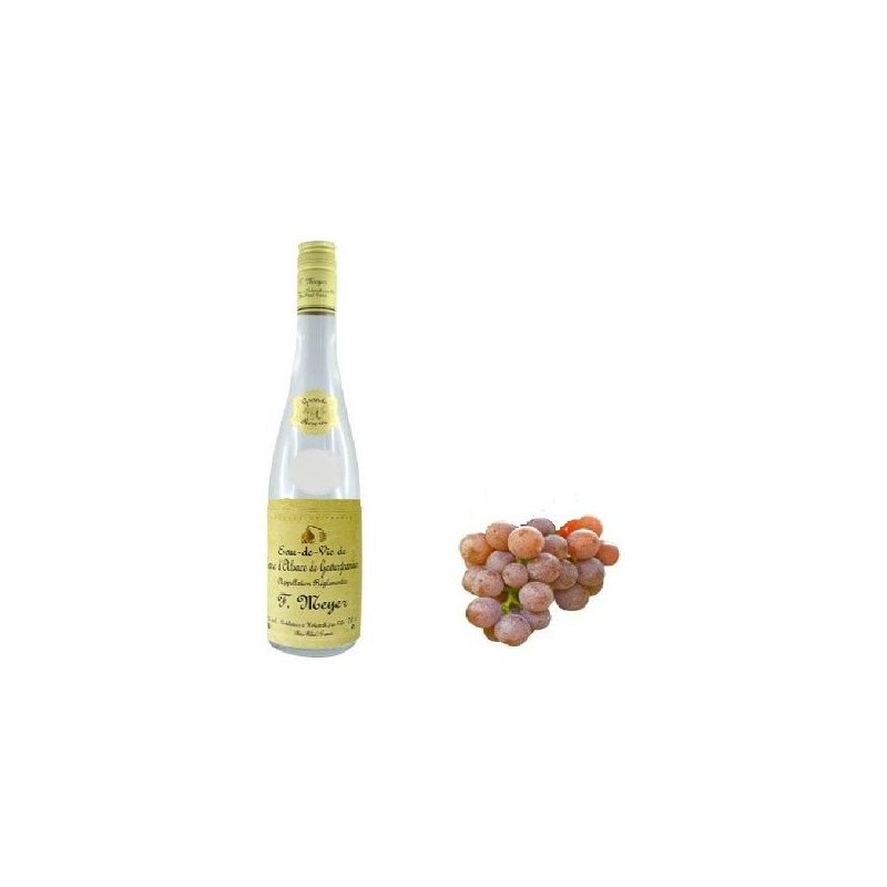 EAU DE VIE MARC DE GEWURZTRAMINER MEYER'S 70cl 45°, Grande Réserve EAU DE VIE MARC DE GEWURZTRAMINER MEYER'S 70cl 45°, Grande Réserve