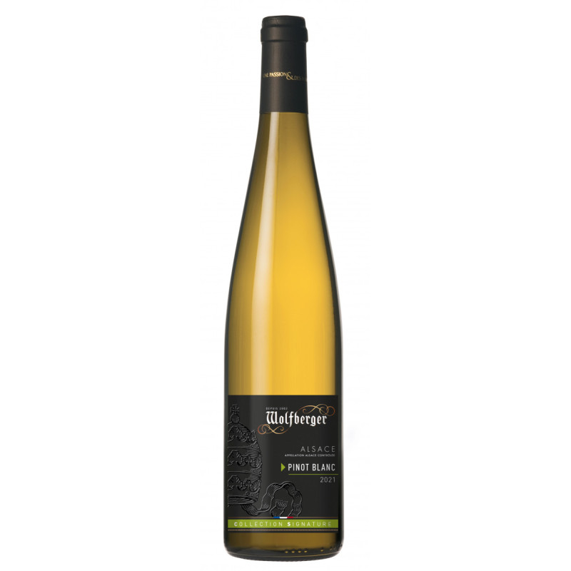 PINOT BLANC WOLFBERGER 2021 12,5° 75 CL - BLANC D'ALSACE