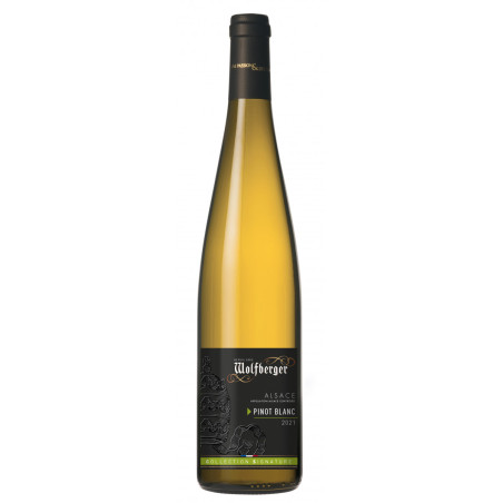 PINOT BLANC WOLFBERGER 2021 12,5° 75 CL - BLANC D'ALSACE