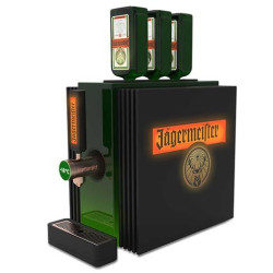 TAP MACHINE JAGERMEISTER 3 BOUTEILLES + 48 SHOOTERS