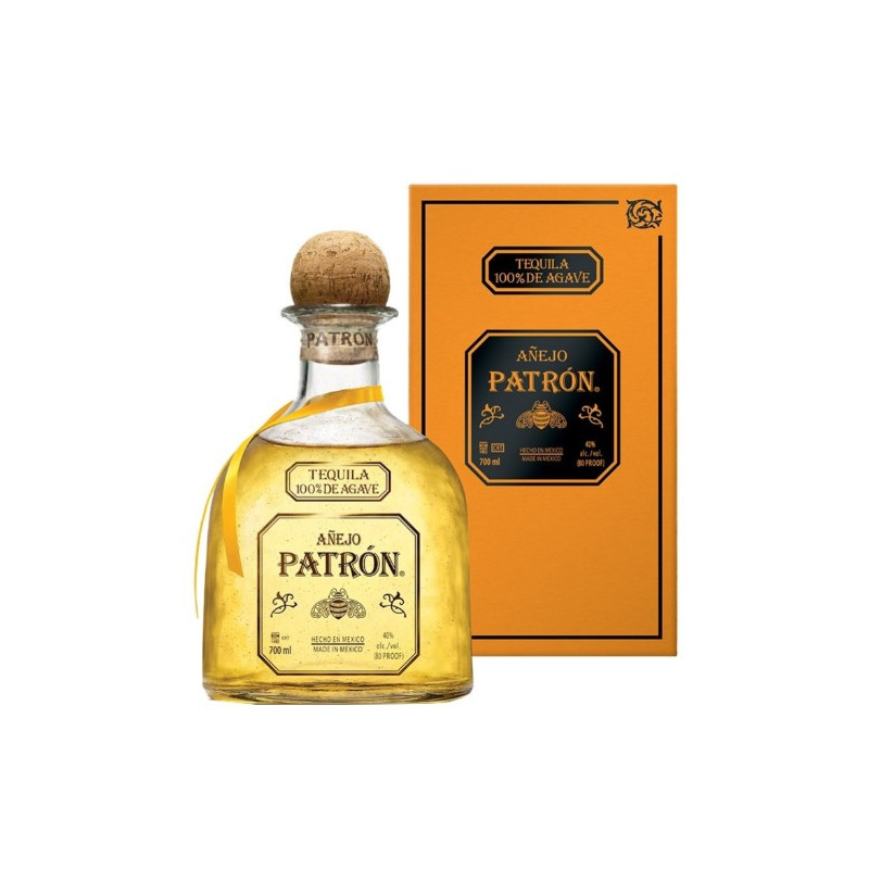 TEQUILA PATRON ANEJO 70 CL 40° avec ETUI