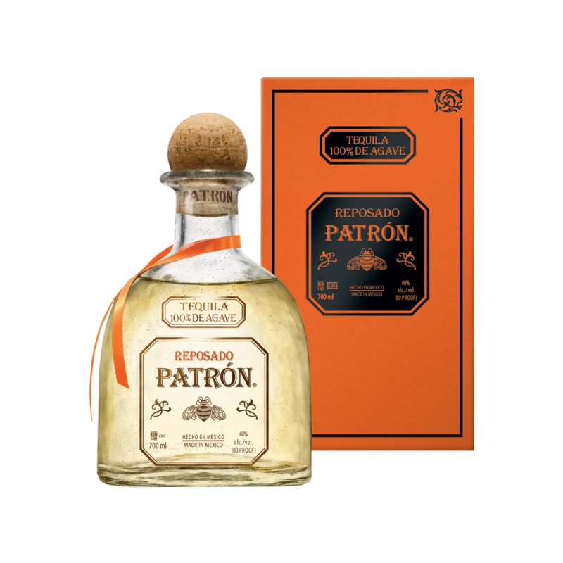 TEQUILA PATRON REPOSADO 70 CL 40° avec ETUI
