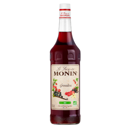 SIROP GRENADINE BIO MONIN 1 LITRE