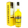 CHARTREUSE JAUNE 70 CL 43°, L.GARNIER AVEC ETUI - LIQUEUR FABRIQUÉE PAR LES PÈRES CHARTREUX - FRANCE