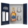 WHISKY CHIVAS REGAL EXTRA 13 ANS AMERICAN RYE 70 CL 40°, COFFRET 2 VERRES