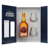 WHISKY CHIVAS REGAL EXTRA 13 ANS OLOROSSO 70 CL 40°, COFFRET 2 VERRES