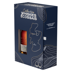 WHISKY ABERLOUR A'BUNADH 70 CL 60,1°, AVEC COFFRET 2 VERRES