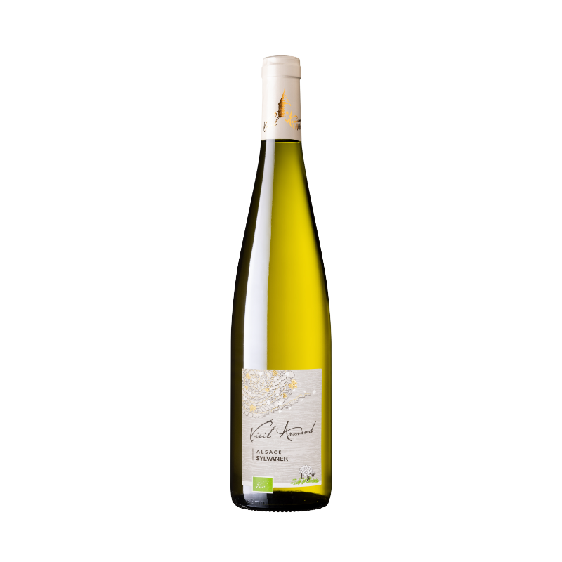 VIN BLANC BIO SYLVANER 75cl 12° 2022, CAVE DU VIEIL ARMAND - AOC