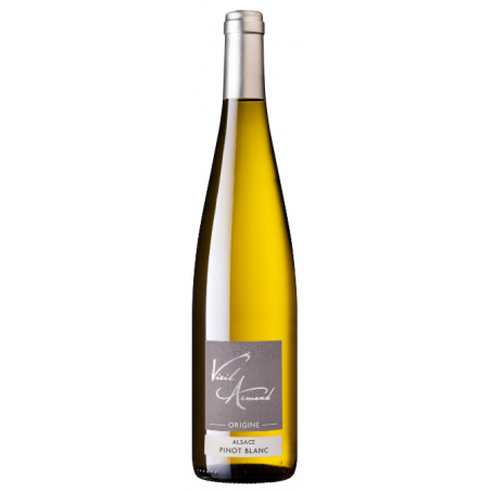 VIN BLANC PINOT BLANC ORIGINE 75cl 12° 2021, CAVE DU VIEIL ARMAND - AOC