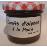 CONFIT D'OIGNON A LA POIRE 120 Grammes