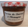 TERRINE DE CHEVREUIL A L'ARMAGNAC 195 grammes, Gibier sauvage et local