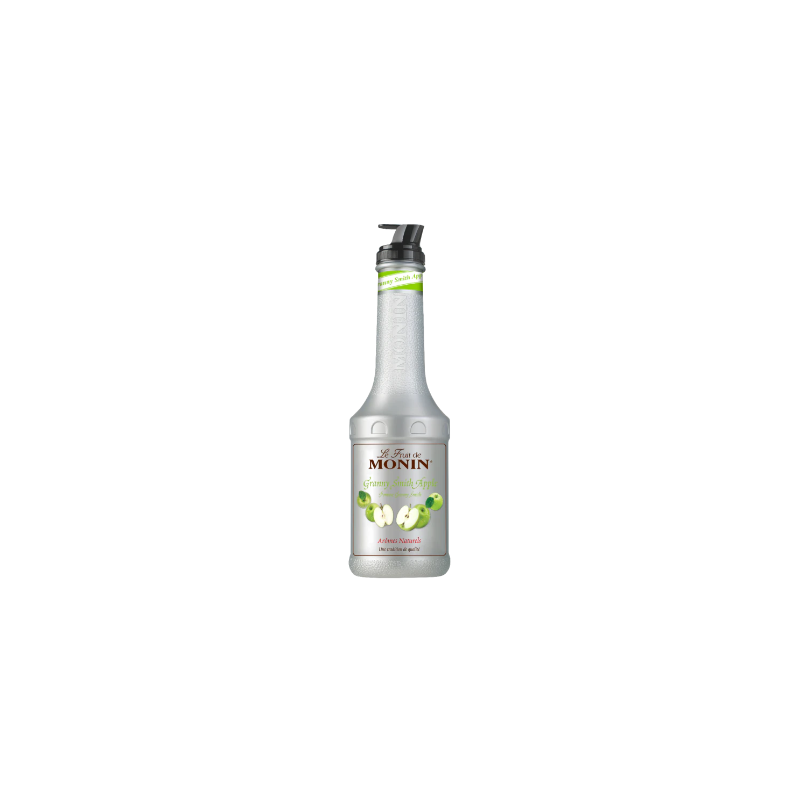 LE FRUIT DE MONIN POMME VERTE 1 Litre, (Granny Smith)