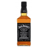 WHISKY JACK DANIEL'S N°7 70cl 40°, COFFRET METAL AVEC 2 VERRES