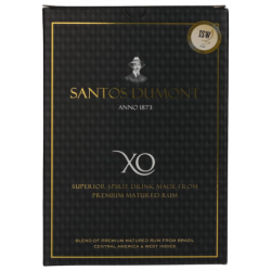 RHUM SANTOS DUMONT XO 20 ANS 70cl 40°, RHUM DU BREZIL