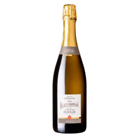 CREMANT BRUT "CHÂTEAU OLLWILLER" 75cl 12°, CAVE DU VIEIL ARMAND - AOC Crémant d'Alsace
