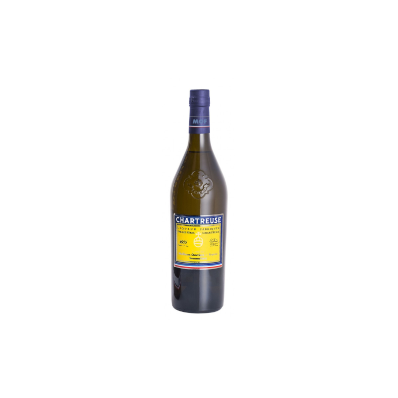 CHARTREUSE JAUNE M.O.F 70 CL 45° ( Meilleurs Ouvriers de France )