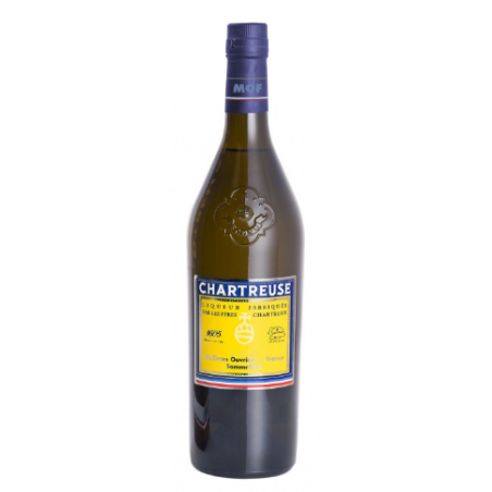 CHARTREUSE JAUNE M.O.F 70 CL 45° ( Meilleurs Ouvriers de France )