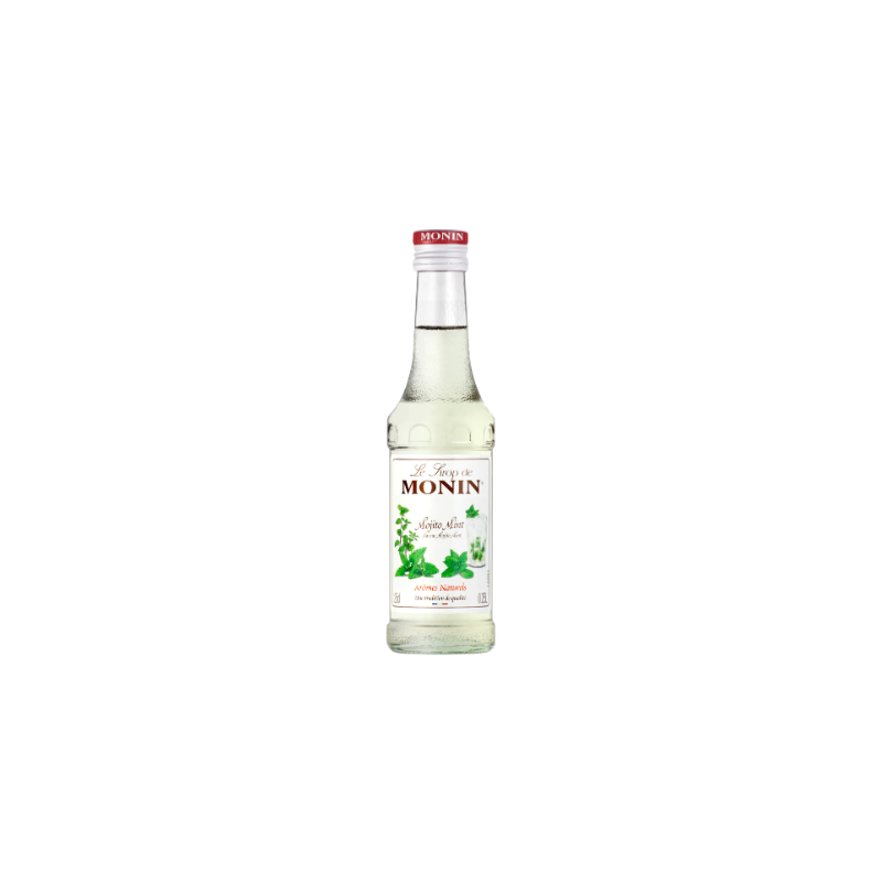 SIROP MOJITO MINT MONIN 25cl, Bouteille verre perdu