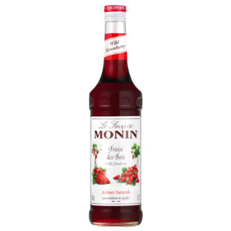 SIROP FRAISE DES BOIS MONIN 70cl, Bouteille verre perdu