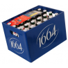 CAISSE DE BIERE KRONENBOURG 1664 33cl X 24 - 5,5°, caisse consignée