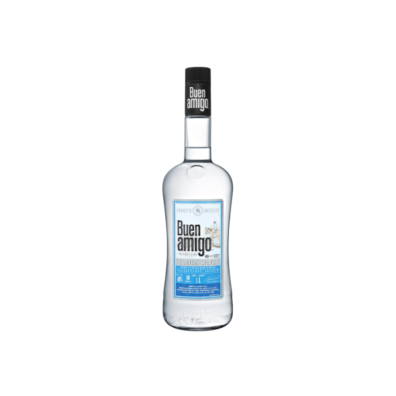 TEQUILA BLANCO BUEN AMIGO 1 Litre 38°