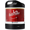 BIERE HASSERODER 4,9° 6 Litres, bière blonde, Origine Allemande, fut consigné.