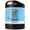 BIERE LOWENBRAU ORIGINAL 5,2° 6 Litres, bière blonde, Origine Allemande, fut consigné.
