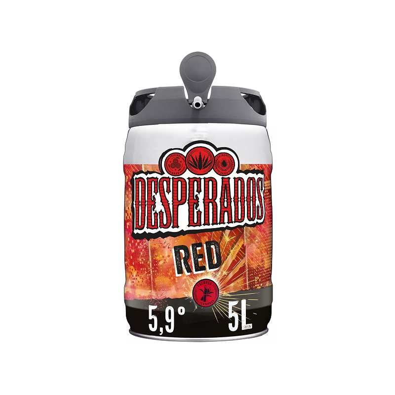 BIERE DESPERADOS RED FUT 5 LITRES 5,9°, BEERTENDER